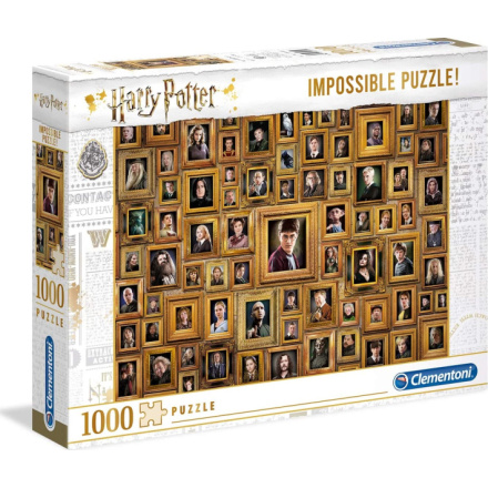 CLEMENTONI Puzzle Impossible: Harry Potter 1000 dílků 140443