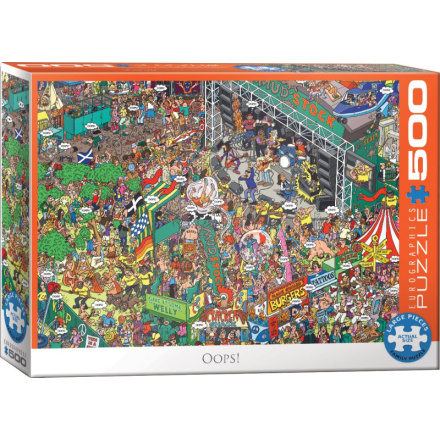 EUROGRAPHICS Puzzle Jejda! XL 500 dílků 140722