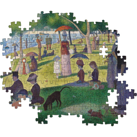 CLEMENTONI Puzzle Museum Collection: Nedělní odpoledne na ostrově La Grande Jatte 1000 dílků 141666