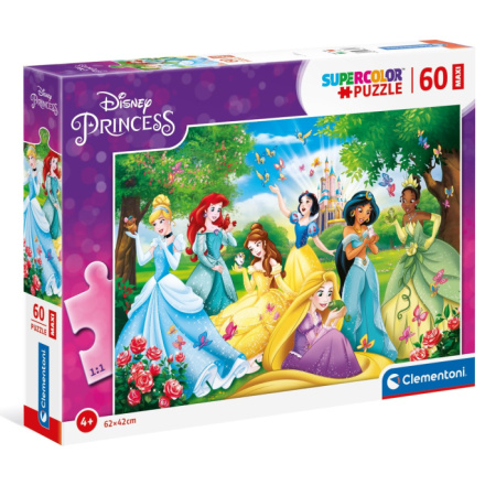 CLEMENTONI Puzzle Disney princezny MAXI 60 dílků 141672