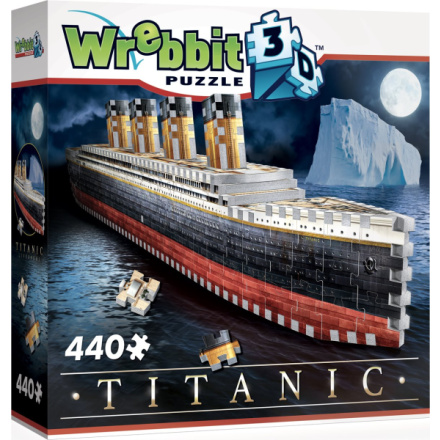 WREBBIT 3D puzzle Titanic 440 dílků 141919