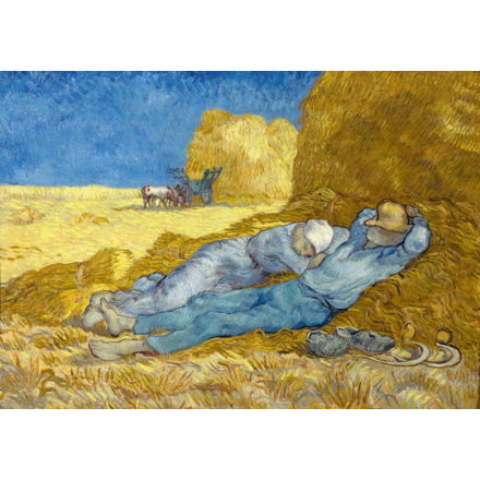 BLUEBIRD Puzzle Siesta (after Millet, 1890) 1000 dílků 142303