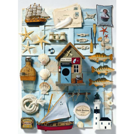 RAVENSBURGER Puzzle Námořnický styl 500 dílků 142517