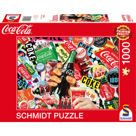 SCHMIDT Puzzle Coca Cola je to! 1000 dílků 142975