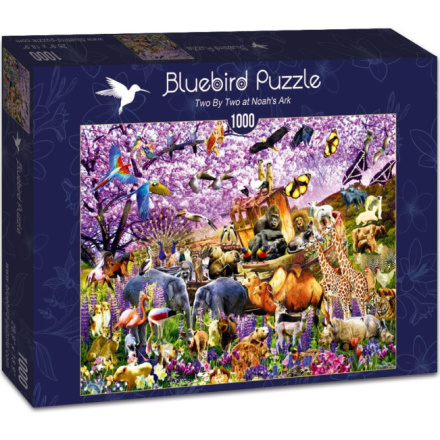 BLUEBIRD Puzzle Ve dvou na Noemovu archu 1000 dílků 143094