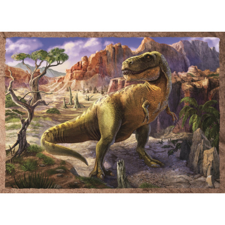 TREFL Puzzle Zajímaví dinosauři 4v1 (35,48,54,70 dílků) 143123