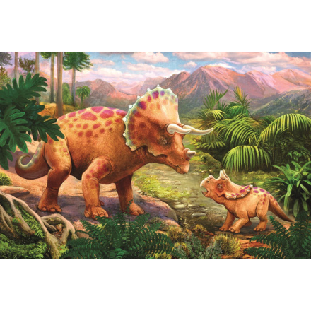 TREFL Displej Puzzle Úžasní dinosauři 54 dílků (40 ks) 143161