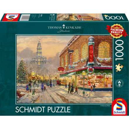 SCHMIDT Puzzle Vánoční přání 1000 dílků 143322