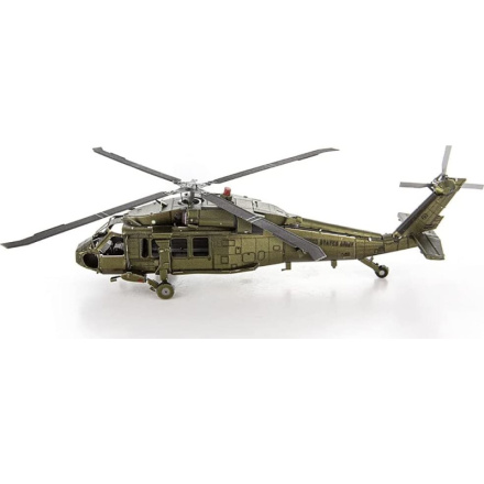 METAL EARTH 3D puzzle Vrtulník Black Hawk 144016