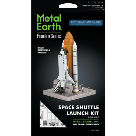 METAL EARTH 3D puzzle Space Shuttle Launch Kit (ICONX) 144022