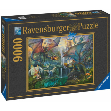 RAVENSBURGER Puzzle Dračí les 9000 dílků 144093