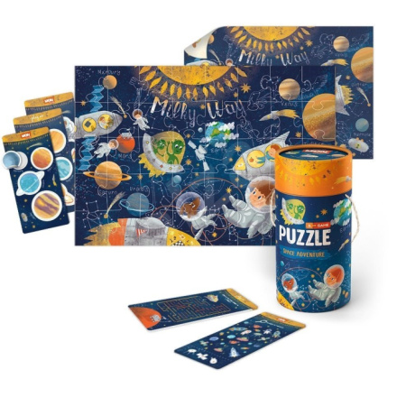 DODO Sada puzzle, her a doplňků Vesmírné dobrodružství 144604