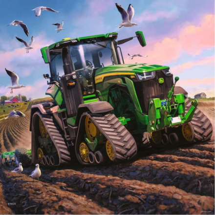 RAVENSBURGER Puzzle John Deere v akci 3x49 dílků 145014