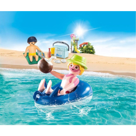 PLAYMOBIL® Family Fun 70112 Dovolenkář s plovacím kruhem 145742