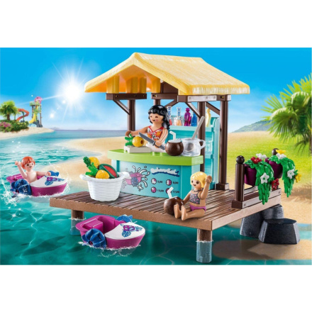 PLAYMOBIL® Family Fun 70612 Půjčovna šlapadel s džusovým barem 145750