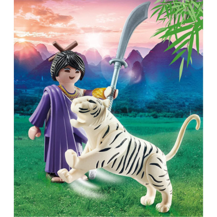 PLAYMOBIL® Special Plus 70382 Asijská bojovnice s tygrem 145765