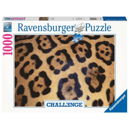 RAVENSBURGER Puzzle Challenge: Zvířecí vzor 1000 dílků 146083