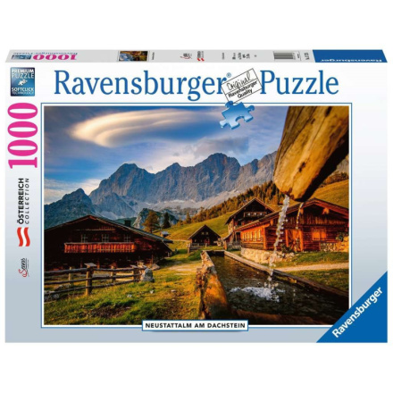 Puzzle Neustattalm am Dachstein, Rakousko 1000 dílků 146095