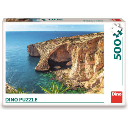 DINO Puzzle Pláž na Maltě 500 dílků 146481