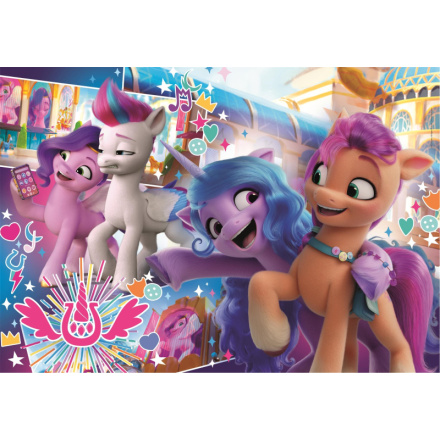 CLEMENTONI Puzzle My Little Pony tančí MAXI 104 dílků 146650