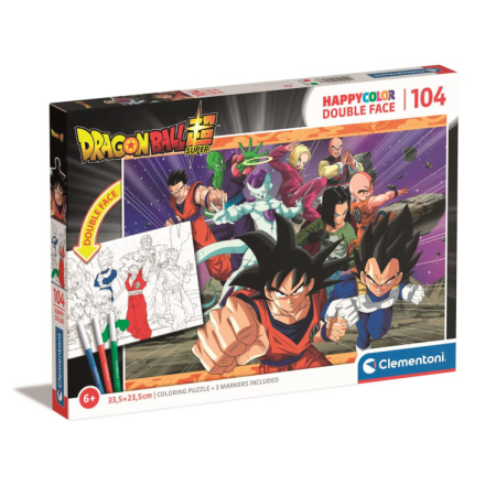 CLEMENTONI Oboustranné puzzle Dragonball 104 dílků 146677