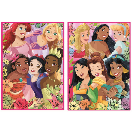 EDUCA Puzzle Disney princezny 2x500 dílků 147104