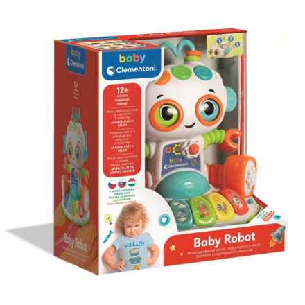 CLEMENTONI BABY Interaktivní robot CZ,SK,HU 147127