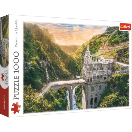 TREFL Puzzle Svatyně Las Lajas, Kolumbie 1000 dílků 147442