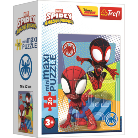 TREFL Puzzle Amazing Spidey: Spidey a Spin 20 dílků 147606