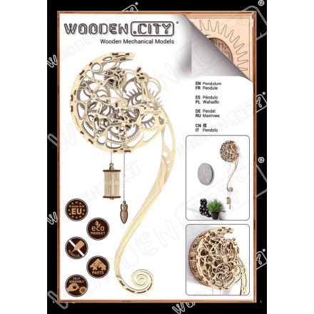 WOODEN CITY 3D puzzle Kyvadlo 121 dílů 147752