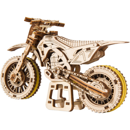 WOODEN CITY 3D puzzle Motorka MotoCross 88 dílů 147754