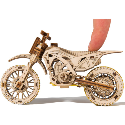 WOODEN CITY 3D puzzle Motorka MotoCross 88 dílů 147754