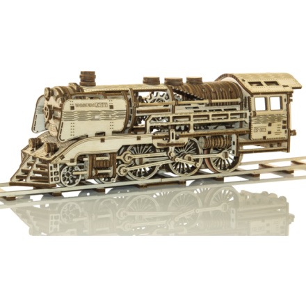 WOODEN CITY 3D puzzle Express s kolejemi 400 dílů 147789