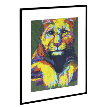 GRAFIX Diamantové malování Panter 40x50cm 147802