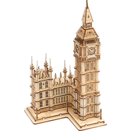 ROBOTIME Rolife Svítící 3D dřevěné puzzle Big Ben 220 dílků 147977