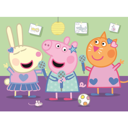 TREFL Puzzle Prasátko Peppa: Karaoke 20 dílků 148011