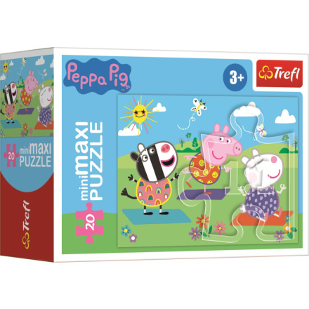 TREFL Displej Puzzle Prasátko Peppa 20 dílků (24 ks) 148013