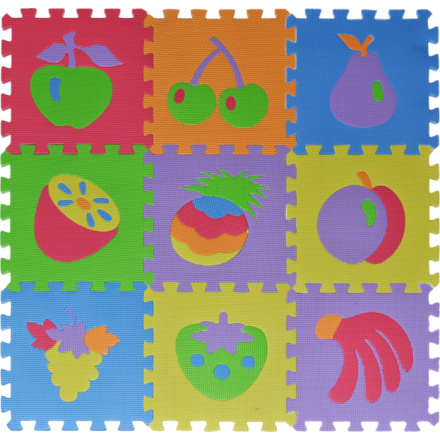 Pěnové puzzle Ovoce (28x28) 148114