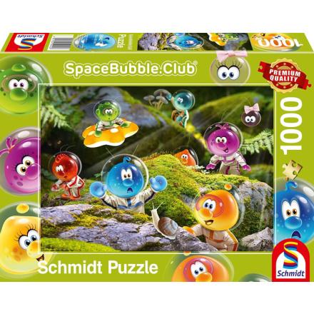 SCHMIDT Puzzle Spacebubble Club: Přistání v mechovém lese 1000 dílků 148183