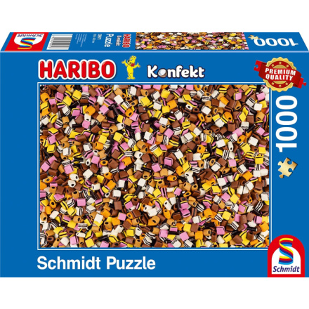 SCHMIDT Puzzle Haribo: Konfekt 1000 dílků 148194