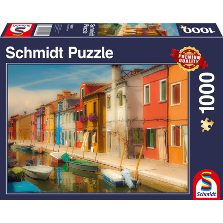 SCHMIDT Puzzle Zářivé domy 1000 dílků 148203