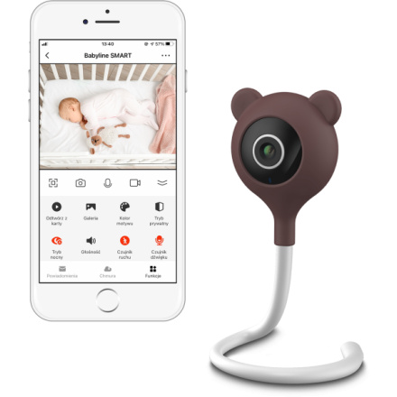 LIONELO Elektronická chůvička Babyline Smart White 148312