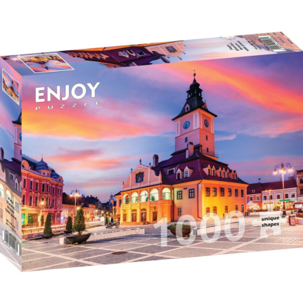 ENJOY Puzzle Radniční náměstí, Brašov, Rumunsko 1000 dílků 148489