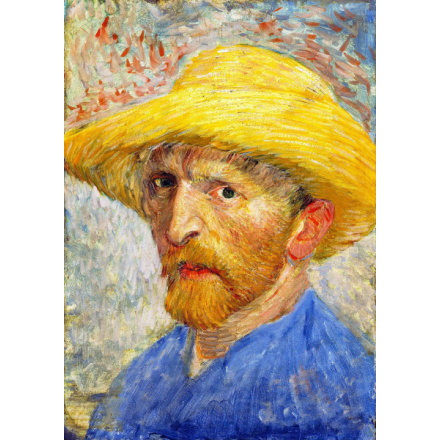 ENJOY Puzzle Vincent Van Gogh: Autoportét ve slaměném klobouku 1000 dílků 148656