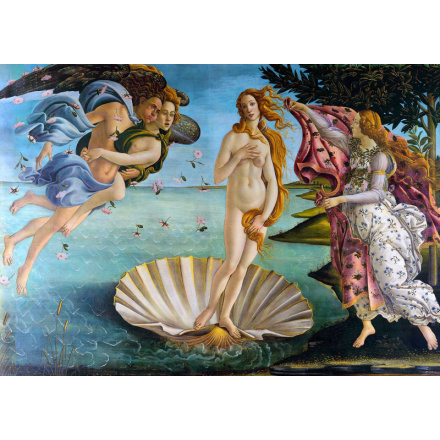 ENJOY Puzzle Sandro Botticelli: Zrození Venuše 1000 dílků 148674