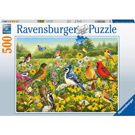 RAVENSBURGER Puzzle Ptáci na louce 500 dílků 148946