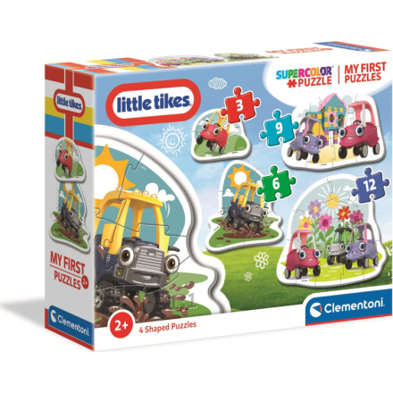 CLEMENTONI Moje první puzzle Little Tikes 4v1 (3,6,9,12 dílků) 149024