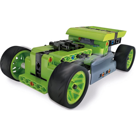 CLEMENTONI Science&Play Mechanická laboratoř Hot Rod a Race Truck 2v1 149132