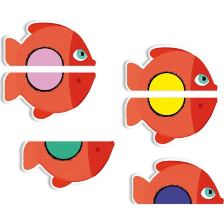 DJECO Karetní hra pro nejmenší Malé rybky 149369