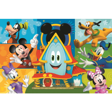 TREFL Puzzle Mickeyho klubík: Mickey Mouse a kamarádi MAXI 24 dílků 149389